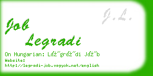job legradi business card